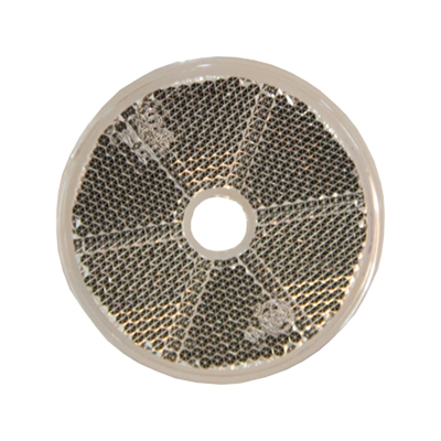 Strands Hvit Refleks Rund