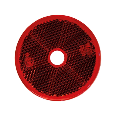 Strands Rød Refleks Rød Rund