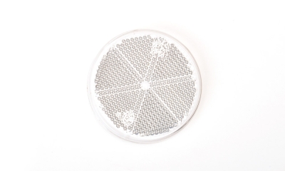 Strands Hvit Refleks Rund