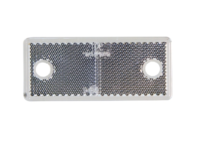 Strands Hvit Refleks Rektangulær