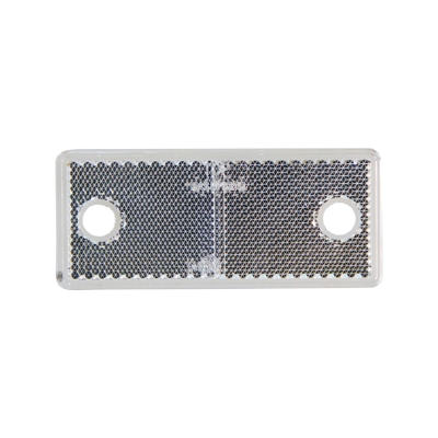 Strands Hvit Refleks Rektangulær