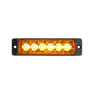 Strands Riktet Blinklys Oransje 6 LED