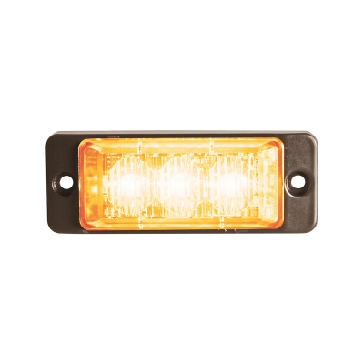 Strands Slim Riktet Blinklys Orange 3 LED, Adr-Godkjent