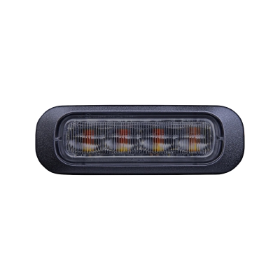 Strands Dark Knight varsellys, 4 LED, ravfarget, 4 m kabel