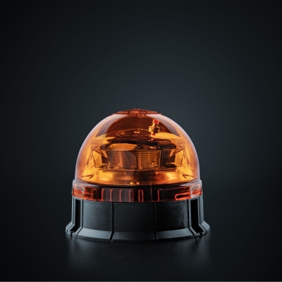 Strands Big Energy Roterende Varsellys Oransje Linse Planmontering