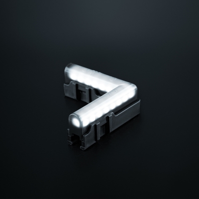 Strands Freedom Dark Line Hvit Hjørneposisjonslys