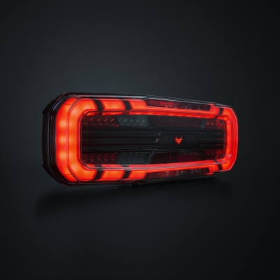 Strands Freedom Dark 5 Funk. Baklys Venstre for Bil