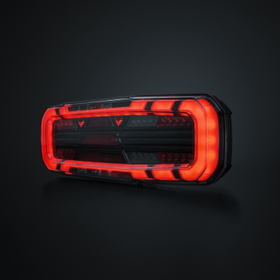 Strands Freedom Dark 5 Funk. Baklys Høyre for Tilhenger