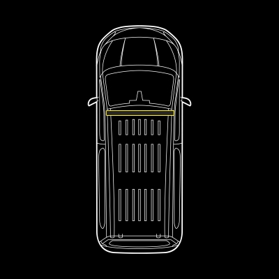 Strands frontmontert Big Energy XL, VW Caddy Cargo 2021-