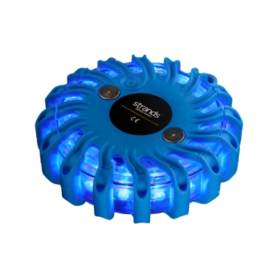 Strands Varslings/Riktet Blinklys Kugle Blå LED