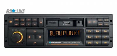 Blaupunkt Frankfurt RCM 82 DAB, retro bilstereo med Bluetooth og DAB