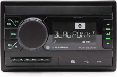Blaupunkt Palma 200 DAB BT, 2-DIN med Bluetooth
