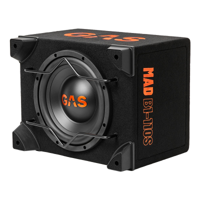 GAS MAD B1-110S, lukket 1x10-tommers basskasse