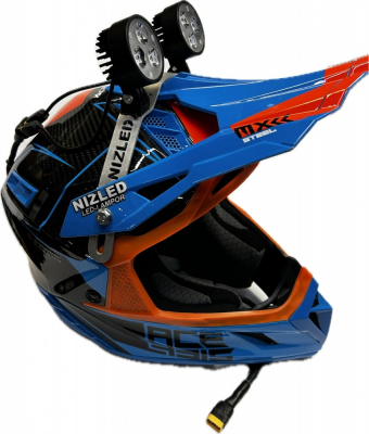 Nizled hjälmkit med 2st E30-lampor