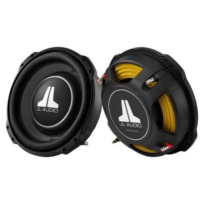 2-pakning JL Audio 12TW3-D4, slankt 12 tommers basselement