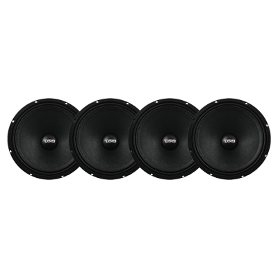4-pakke DS18 8PRO400MR-4, 8 tommers midbass