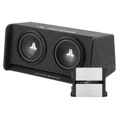 JL Audio CP210-W0v3 med JD500/1, basspakke