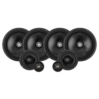 DLS Cruise & Reference, velspillende 3-veis 6.5-tommers kitsystem med doble mellomtonehøyttalere