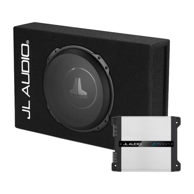 JL Audio CS112LG-TW3 med JD500/1, basspakke