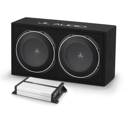 JL Audio CS210LG-TW1 med JL Audio JD1000/1, basspakke med 2x10 tommer