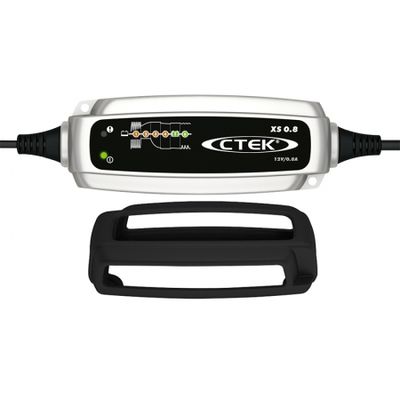 CTEK 0,8A Batteriladdare med Bumper 10