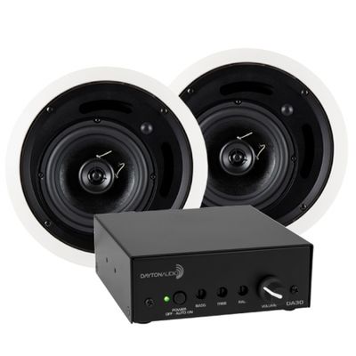 2 stk. Dayton Audio CS420EC + DA30