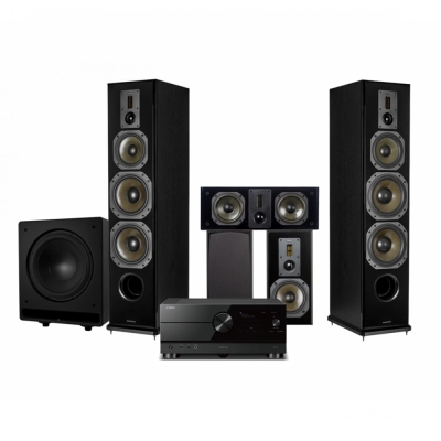 Dynavoice Definition DF-8II 5.1 hjemmekinopakke med Yamaha RX-A4A
