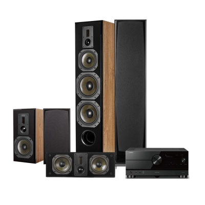 Dynavoice Definition 5.1 hjemmekinopakke med Yamaha RX-A4A, ek