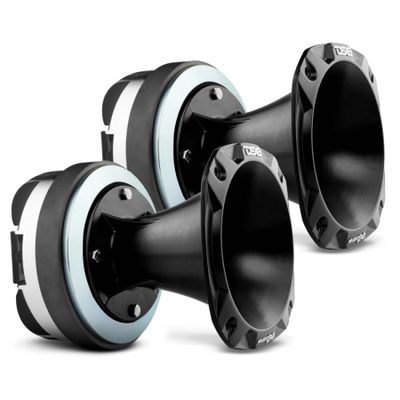 2-pakke DS18 PRO-DKH2F, galen 2-tommers fenoldriver med horn