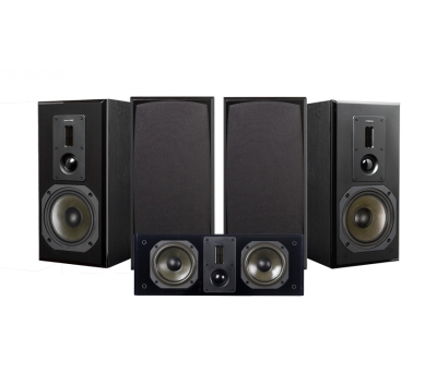 Dynavoice Definition DM-6 MKII med DC-5 5.0 høyttalerpakke, svart