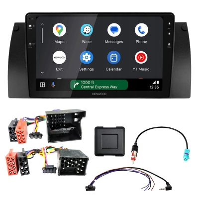 Kenwood DMX80AXS bilstereopakke til BMW 5-serie E39 1996-2004