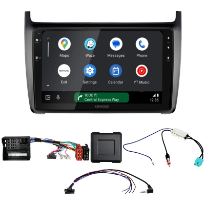 Kenwood DMX80AXS bilstereopakke til Volkswagen Polo 2010-2017
