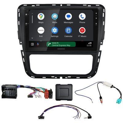Kenwood DMX80AXS bilstereopakke til Volkswagen Passat B7 2011-2015, manuell AC