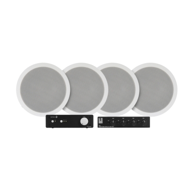 Dayton Audio DTA-100ST multirompakke med bryter og 2 par System One IC620