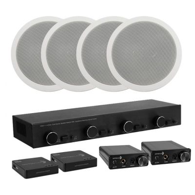 Dayton Audio DTA-3116HP med 4st System One IC630, wifi-adapter og VSS4