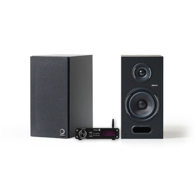 Dayton Audio DTA-PRO med Elipson Horus 6B i svart, 2.0 stereopakke