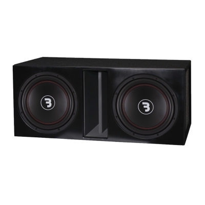 2-pakning Bass Habit E300D2 i portet basskasse