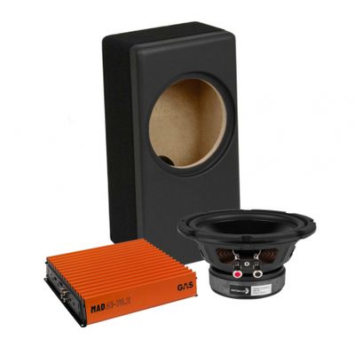 GAS MAD & Dayton Audio basspakke til BMW E39 Sedan