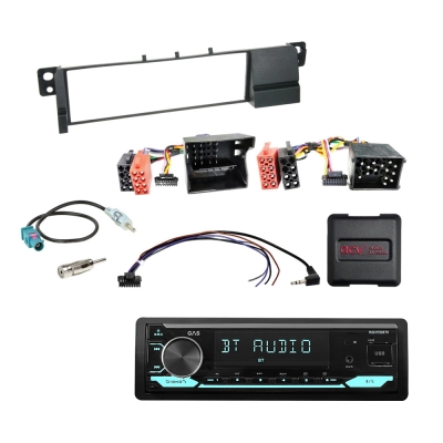 GAS MAD M130-BTN bilstereopakke til BMW E46
