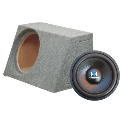 Basskasse med Hammer Tech LCW12V2 til BMW E90/E92