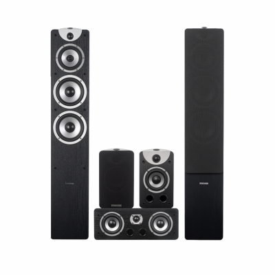 Dynavoice Magic F-7 EX V3 5.0 høyttalerpakke, svart