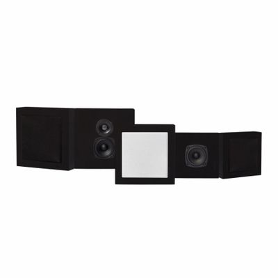 DLS Flatbox Mini On-Wall 5.0 høyttalerpakke, svart