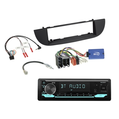 GAS MAD M130-BTN bilstereopakke til Fiat 500 2007-2015