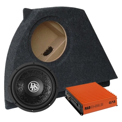 Basspakke med DLS PE10.D2 til Ford Focus 1998-2004