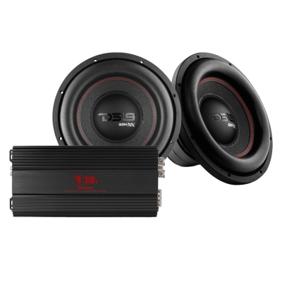 2-pakning DS18 GEN-XX12.4DHE med Bass Habit RA3600W, 2x12 basspakke