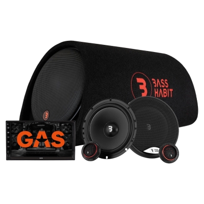 GAS GMV651BT med Bass Habit bassrør og 6,5