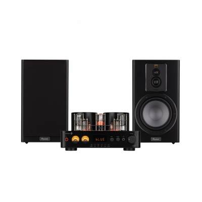 Dayton Audio HTA200BT med Magnat Signature 603 svart, stereopakke