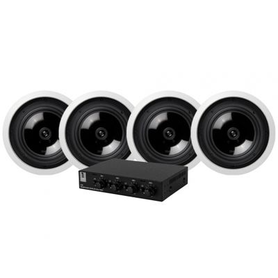 2 par Magnat ICP82 och SC4B högtalarväxel