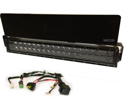 NIZLED LED-PAKKE HØYEFFEKTIV kurvet 200W med smalt feste