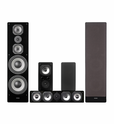 Dynavoice Challenger M-105 EX v4 høyttalerpakke 5.0, svart